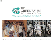 Tablet Screenshot of greenbaumfoundation.org